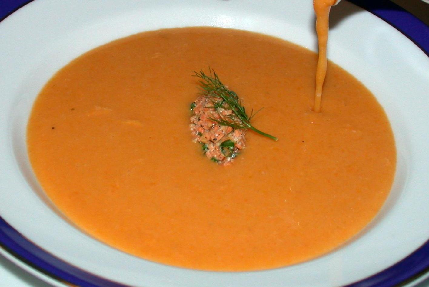 Lean Bacon Carrot Soup
